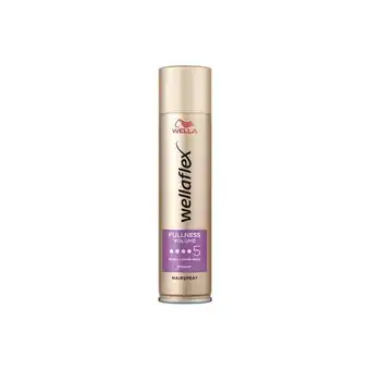 Etos Wella WellaFlex Fullness For Thin HairHaarspray 250 ML aanbieding