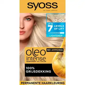 Etos Syoss Oleo Intense Oil-In-Cream Lightener 12-00 Extra Platinum aanbieding