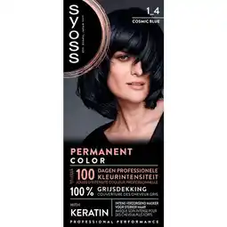 Etos Syoss Haarverf 1-4 Cosmic Blue aanbieding