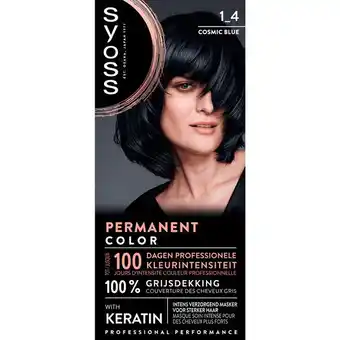 Etos Syoss Haarverf 1-4 Cosmic Blue aanbieding