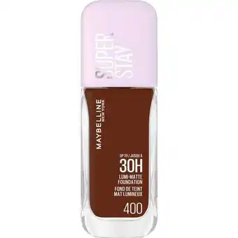 Etos Maybelline New York Superstay Lumi Matte 400 Foundation 35ML aanbieding