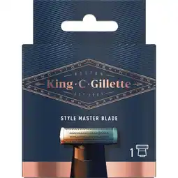 Etos King C. Gillette Style Master Scheerapparaat Navulmesje 1 Stuk aanbieding
