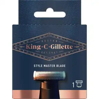 Etos King C. Gillette Style Master Scheerapparaat Navulmesje 1 Stuk aanbieding