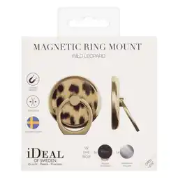 Etos IDEAL OF SWEDEN Magnetic Ring Mount Wild Leopard aanbieding