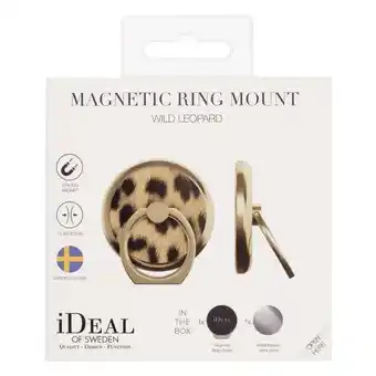 Etos IDEAL OF SWEDEN Magnetic Ring Mount Wild Leopard aanbieding