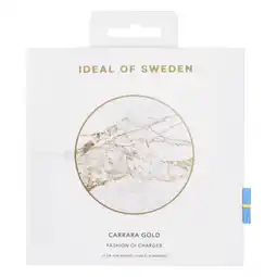 Etos IDEAL OF SWEDEN Fashion Wireless Charger Carrara Gold aanbieding