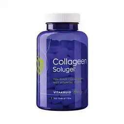 Etos Vitakruid Collageen Solugel Tabletten 150 stuks aanbieding