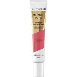 Etos Max Factor Miracle Pure Cream Blush 05 Delicate Pink 15 ML aanbieding