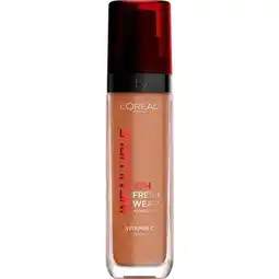 Etos L'Oréal Paris Infaillible 32HR Fresh Wear 365 Deep Gold Foundation met SPF25 30 ML aanbieding