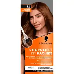 Etos Schwarzkopf Permanent Color Uitgroeiset R2 Goudbruin aanbieding