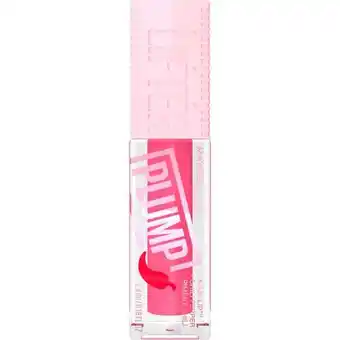 Etos Maybelline Lifter Plump Lip Plumping lipgloss Pink Sting 5,4ML aanbieding