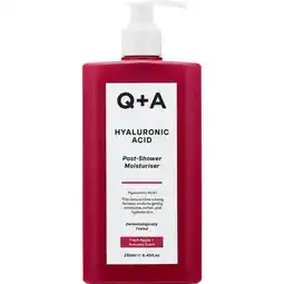 Etos Q+A Hyaluronic Acid Post-Shower Moisturiser 250 ML aanbieding