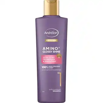 Etos Andrélon Pro Care Amino + Glossy Shine Shampoo #1 250 ML aanbieding
