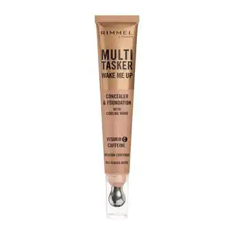 Etos Rimmel Multi-Tasker Wake Me Up Concealer en Foundation 55 Classic Beige aanbieding