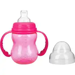 Etos Nuby Oefenfles Uit Tritan Met Tuit Brede Hals 6M+ aanbieding