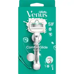 Etos Gillette Venus Pro ComfortGlide Sensitive Scheersysteem 5 Blades + 1 Navulmesjes aanbieding