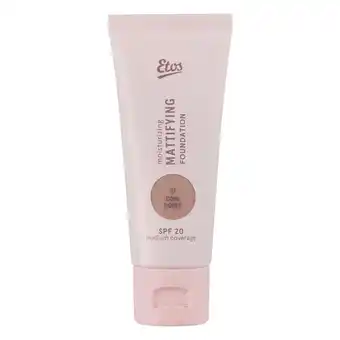 Etos Etos Moisturizing Mattifying Foundation SPF 20 07 Cool Honey aanbieding