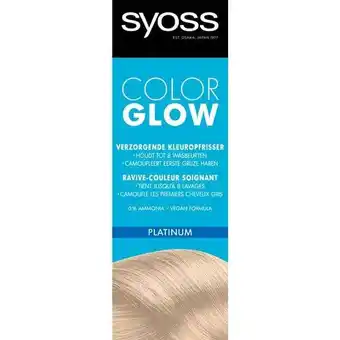 Etos Syoss Color Glow Platinum aanbieding