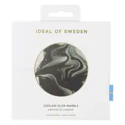 Etos IDEAL OF SWEDEN Fashion Wireless Charger Golden Olive Marble aanbieding