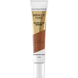 Etos Max Factor Miracle Pure Golden Glow Bronzer 002 Medium To Deep 15 ML aanbieding