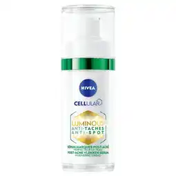 Etos NIVEA Luminous630 Post-Acne Vlekken Serum 30 ML aanbieding