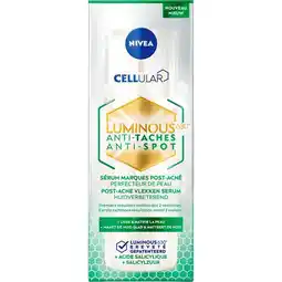 Etos NIVEA Luminous630 Post-Acne Vlekken Serum 30 ML aanbieding