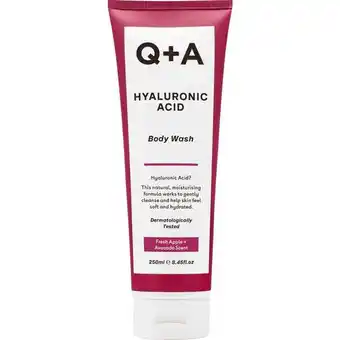 Etos Q+A Hyaluronic Acid Body Wash 250 ML aanbieding