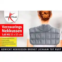 Etos Lucovitaal Verzwarings Nekkussen1.65 KG aanbieding