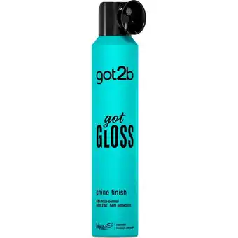 Etos Got2B Got Gloss Finish 200 ML aanbieding