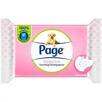 Etos Page Vochtig Toiletpapier - Sensitive aanbieding