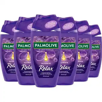 Etos Palmolive Aroma Essence Ultimate Relax Douchegel 250 ML Multipack 6 stuks aanbieding