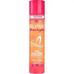 Etos L'Oréal Paris Elvive Dream Lengths Droogshampoo 200 ML aanbieding