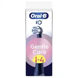 Etos Oral-B iO Gentle Care Opzetborstels Zwart 4 Stuks aanbieding