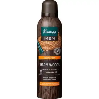Etos Kneipp Men Warm Woods Douchefoam 200 ML aanbieding