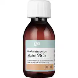 Etos Etos Gedenatureerde Alcohol 96% 110 ML aanbieding