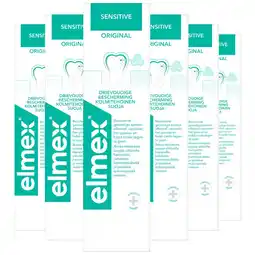 Etos Elmex Sensitive Original Tandpasta 75 ML Multipack 6 stuks aanbieding