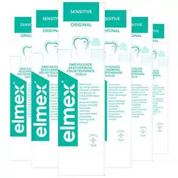 Etos Elmex Sensitive Original Tandpasta 75 ML Multipack 6 stuks aanbieding