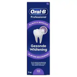 Etos Oral-B Professional Gezonde Whitening Arctic Fresh Tandpasta - 75ML aanbieding