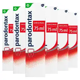 Etos Parodontax Original Tandpasta 75 ML Multipack 6 stuks aanbieding