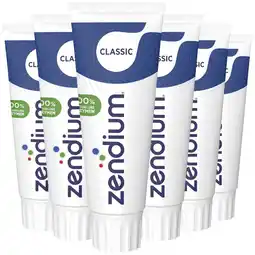 Etos Zendium Classic Tandpasta 75 ML Multipack 6 stuks aanbieding