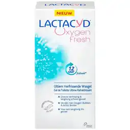 Etos Lactacyd Oxygen Fresh Intiem Verfrissende Wasgel 200 ML aanbieding