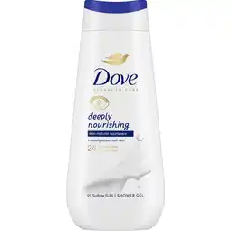 Etos Dove Advanced Care Showergel Deeply Nourishing 225 ML aanbieding