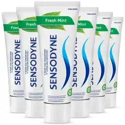 Etos Sensodyne Fresh Mint Tandpsta 75 ML Multipack 6 stuks aanbieding