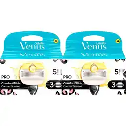 Etos Gillette Venus ComfortGlide Coconut Navulmesjes Duopak 6 Stuks aanbieding