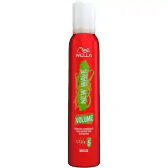 Etos Wella New Wave Volume Boost It Mousse 200 ML aanbieding