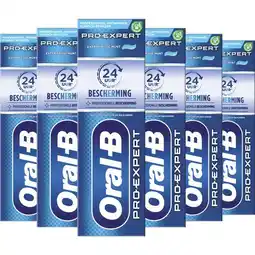 Etos Oral-B Pro-Expert Professional Protection Tandpasta 75 ML Multipack 6 stuks aanbieding