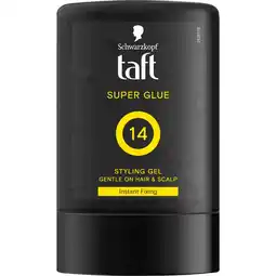 Etos Taft Styling Gel Super Glue Gel 300 ML aanbieding