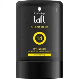 Etos Taft Styling Gel Super Glue Gel 300 ML aanbieding