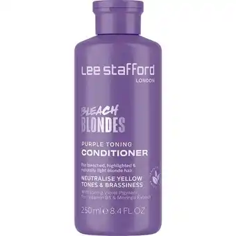 Etos Lee Stafford Bleach Blondes Purple Toning Conditioner 250 ML aanbieding