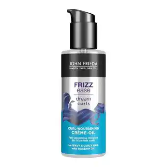 Etos John Frieda Frizz Ease Dream Curls Crème Oil Voor Pluizig Haar 100 ML aanbieding